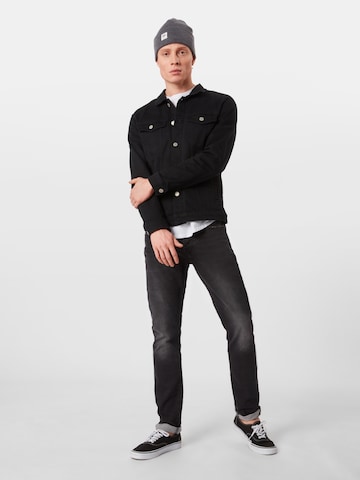 JACK & JONES - Chaqueta de entretiempo 'Alvin' en negro