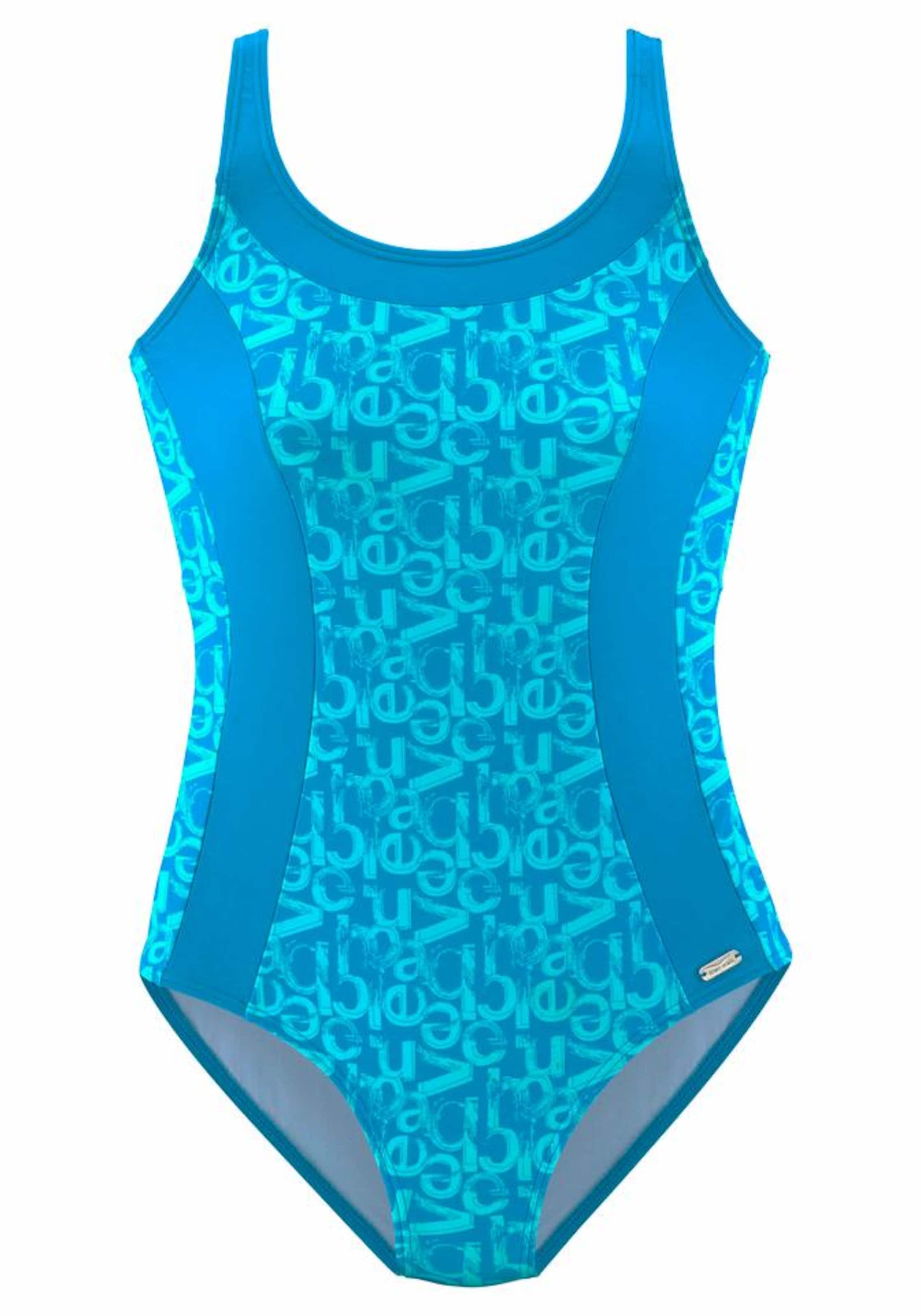 Maillot de bain modelant 'Karibik' VENICE BEACH en bleu : devant