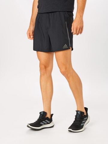 ADIDAS SPORTSWEAR Regular Sports trousers 'Saturday' in Black: front