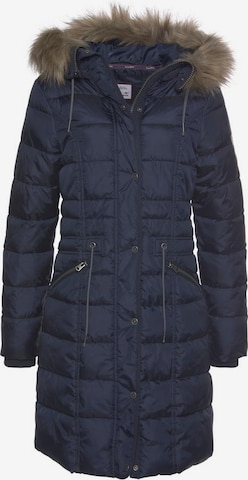 KangaROOS Winter Coat in Blue: front