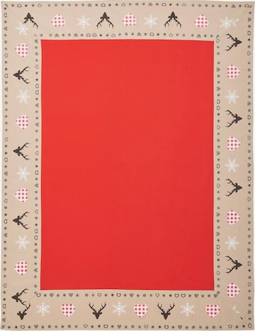 MY HOME Tablecloth in Red: front