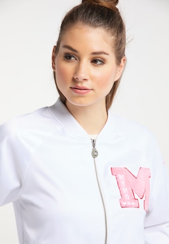 MYMO Between-season jacket in White: front