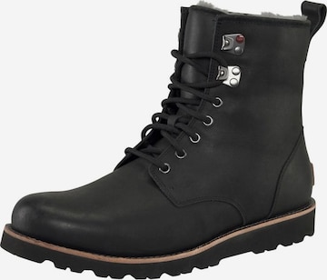 UGG Schnürboots 'Hannen' in Schwarz: predná strana