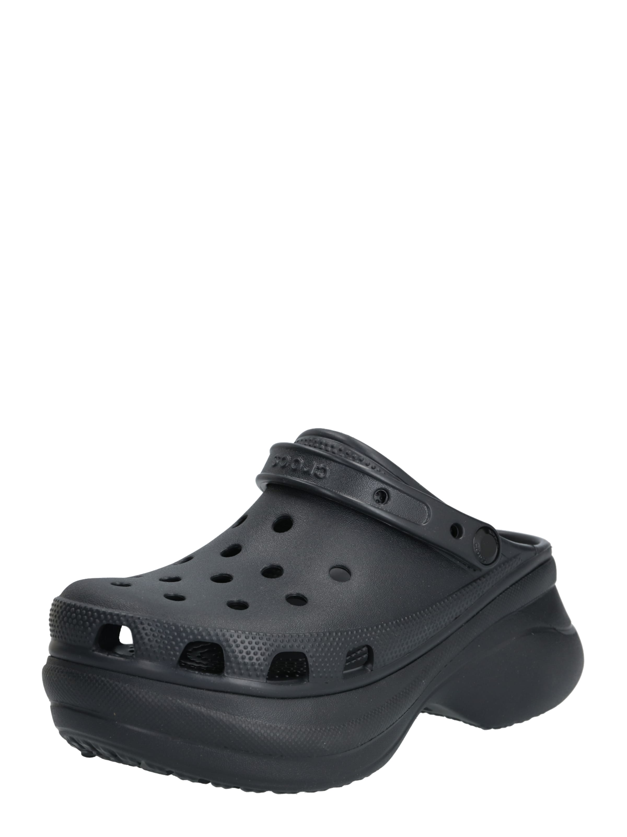 Clogs 'Classic Bae' di Crocs in nero: frontale