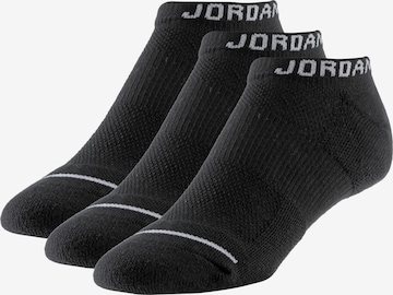 Jordan Ankle socks in Black: front