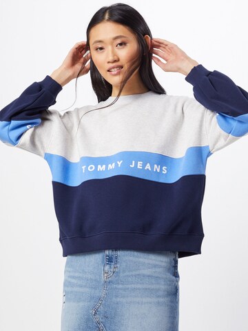 Tommy Jeans Bluzka sportowa w kolorze niebieski: przód