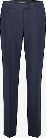 Regular Pantalon à plis Betty Barclay en bleu : devant