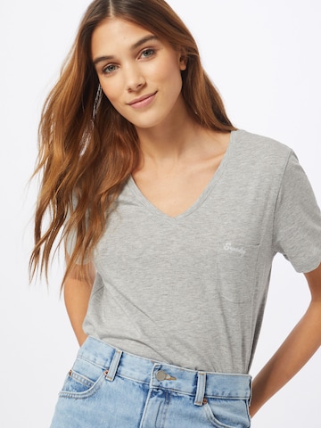 Superdry Shirt 'Essential' in Grey: front