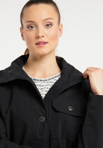 DREIMASTER Between-Season Jacket in Black: front