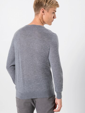OLYMP Sweter w kolorze szary: tył