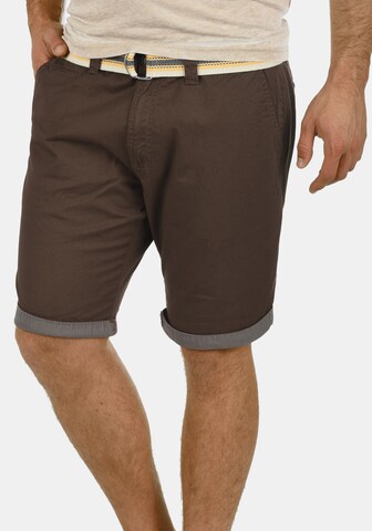 !Solid - Regular Calças chino 'Lagos' em castanho: frente