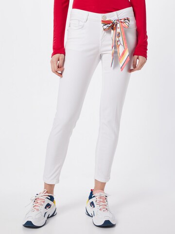 Goldgarn Skinny Jeans 'JUNGBUSCH' in White: front