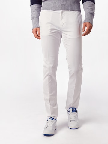 TOMMY HILFIGER Slimfit Chino in Wit: voorkant