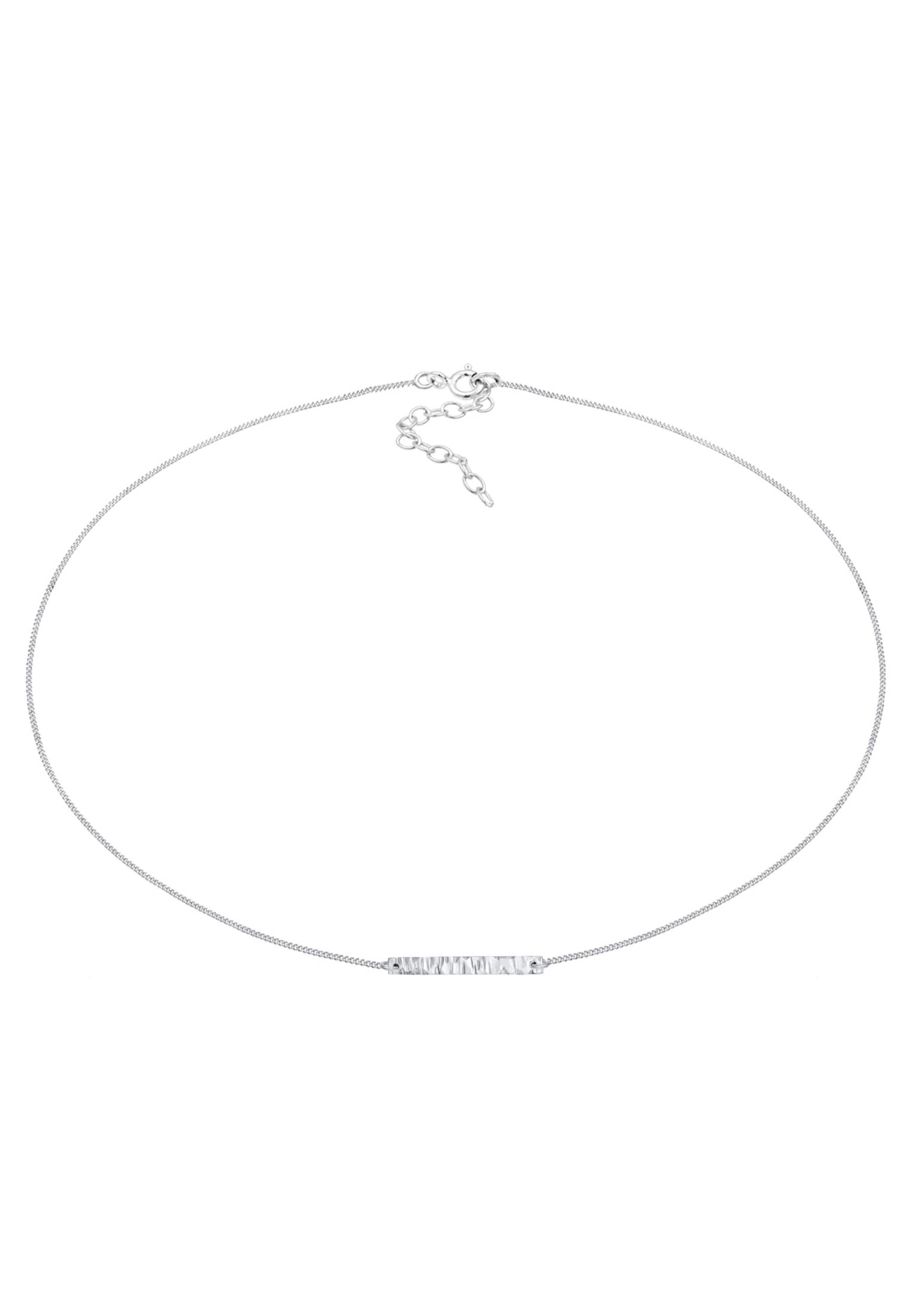 ELLI Ketting in Zilver: voorkant