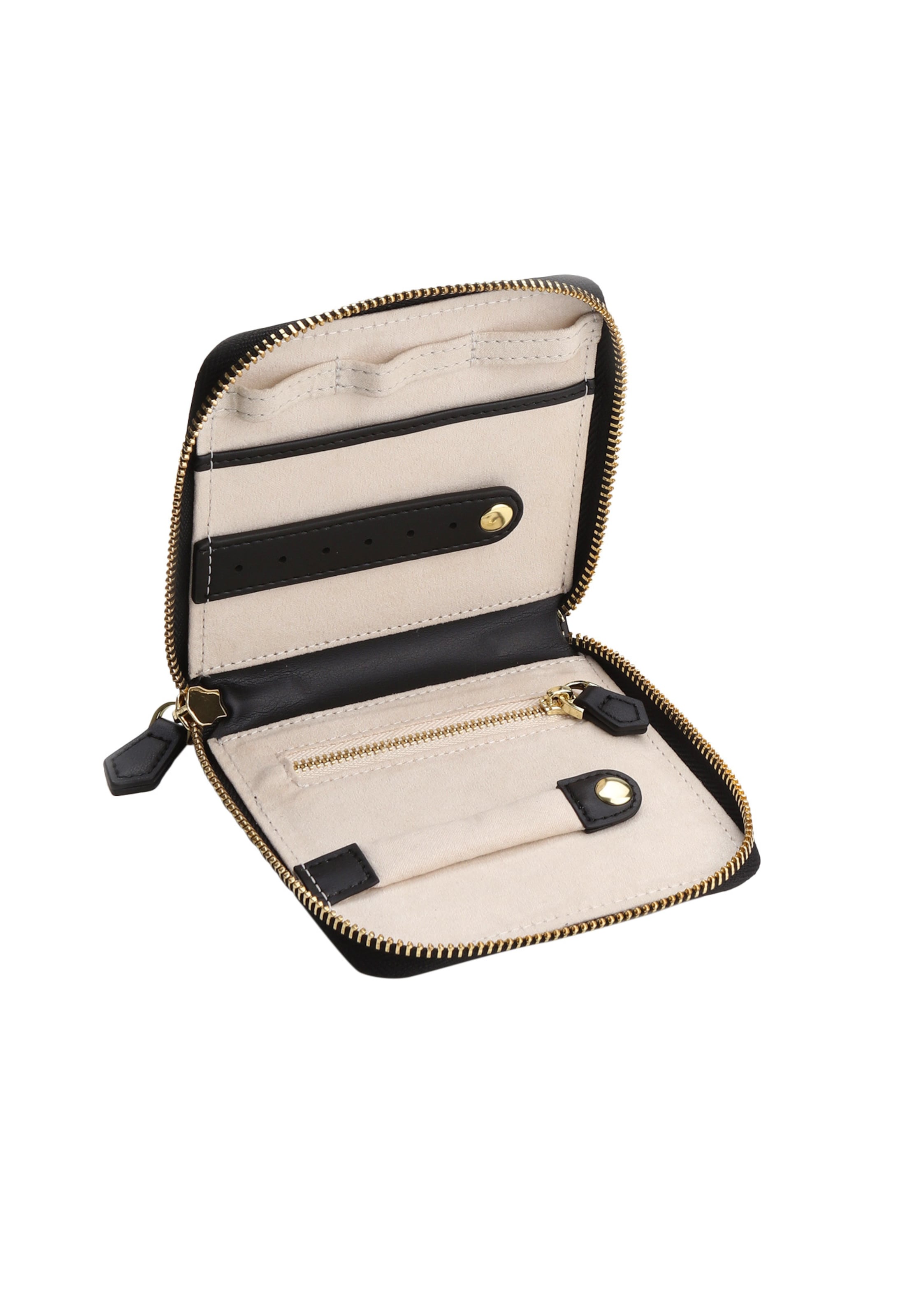 juoda ELLI Papuošalų dėžutė