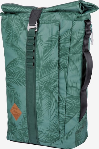 NitroBags Backpack 'Urban Scrambler' in Green: front