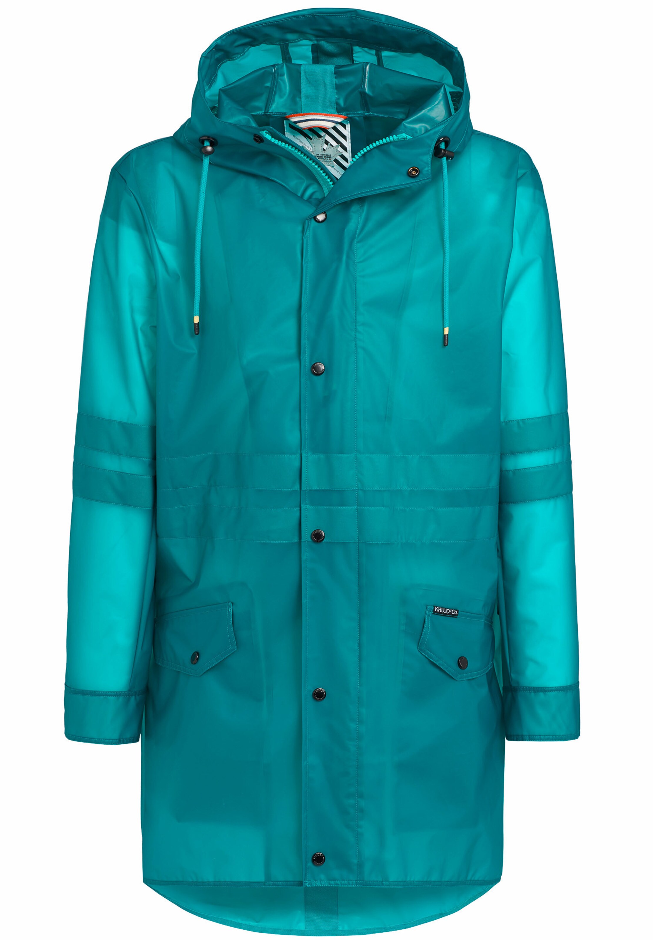 khujo - Tussenjas 'Renick' in de kleur Petrol