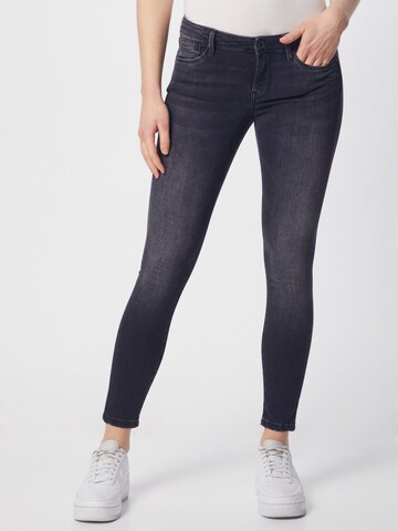 Skinny Jeans 'Lola' de la Pepe Jeans pe negru: față