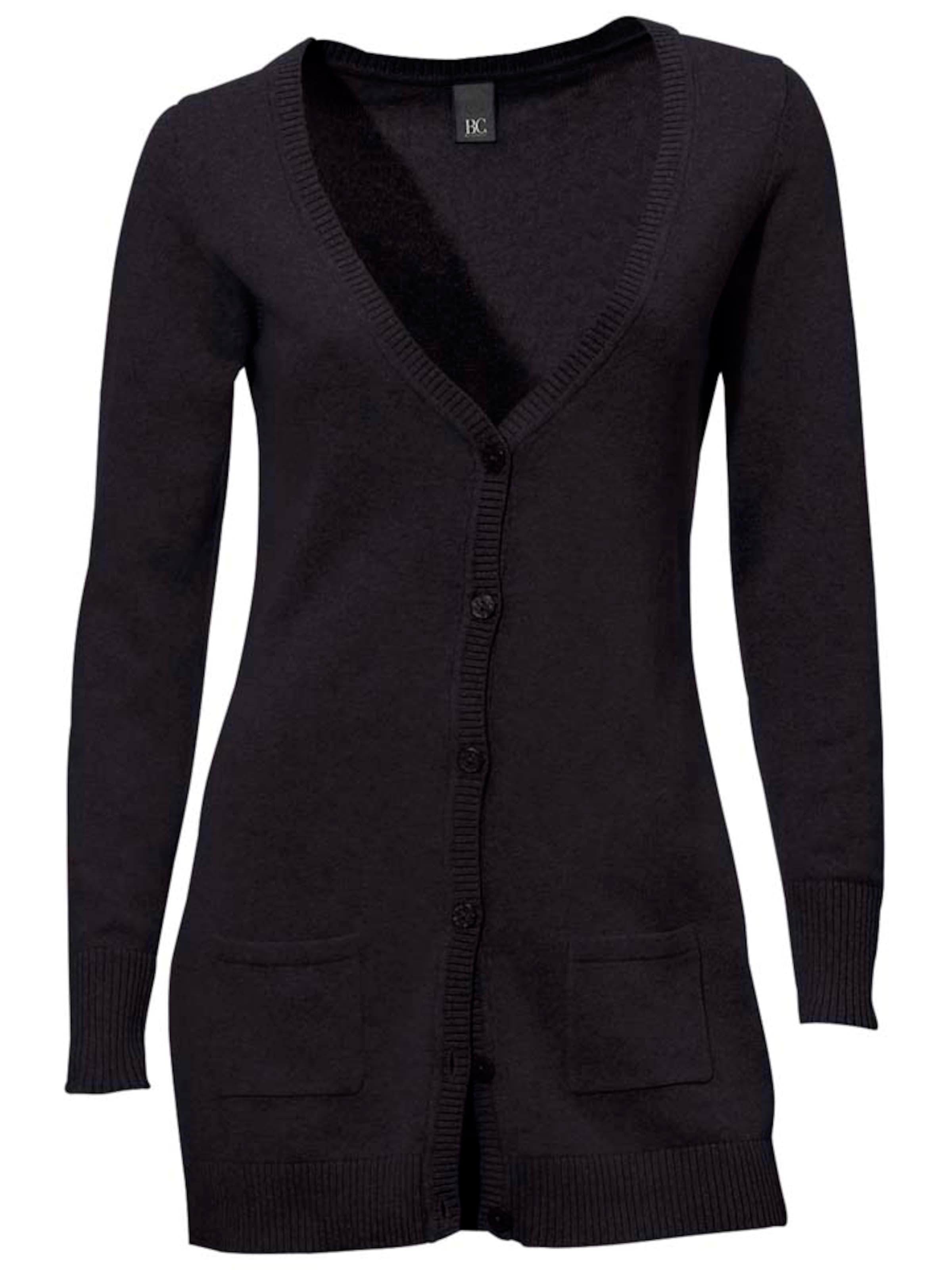 juoda heine Kardiganas: priekis