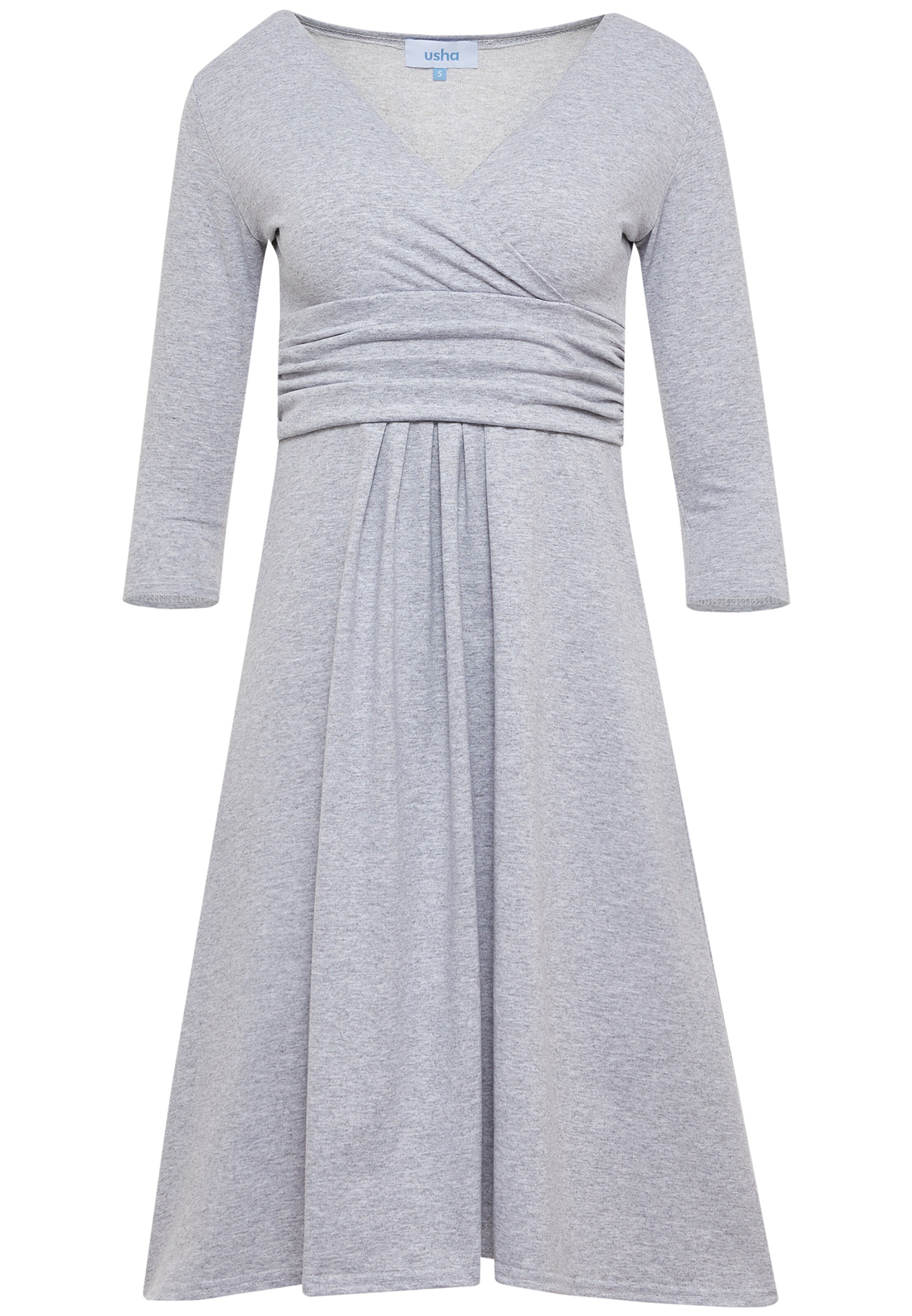 Usha - Jurk in de kleur Lichtgrijs