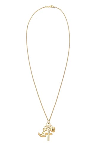 ELLI Necklace ' Anker, Herz, Kreuz, Multipendants' in Gold