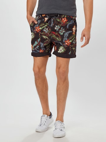 Superdry Shorts  'SUNSCORCHED' in Grau: front
