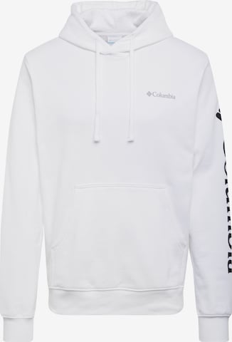 COLUMBIA Sweatshirt in Weiß: predná strana