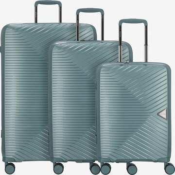 March15 Trading Suitcase Set 'Gotthard' in Green: front