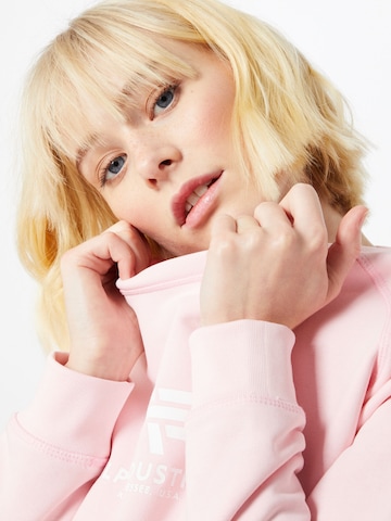 ALPHA INDUSTRIES Sweatshirt i rosa
