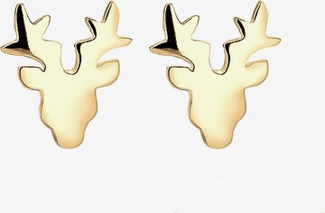 ELLI Earrings 'Hirsch' in Gold