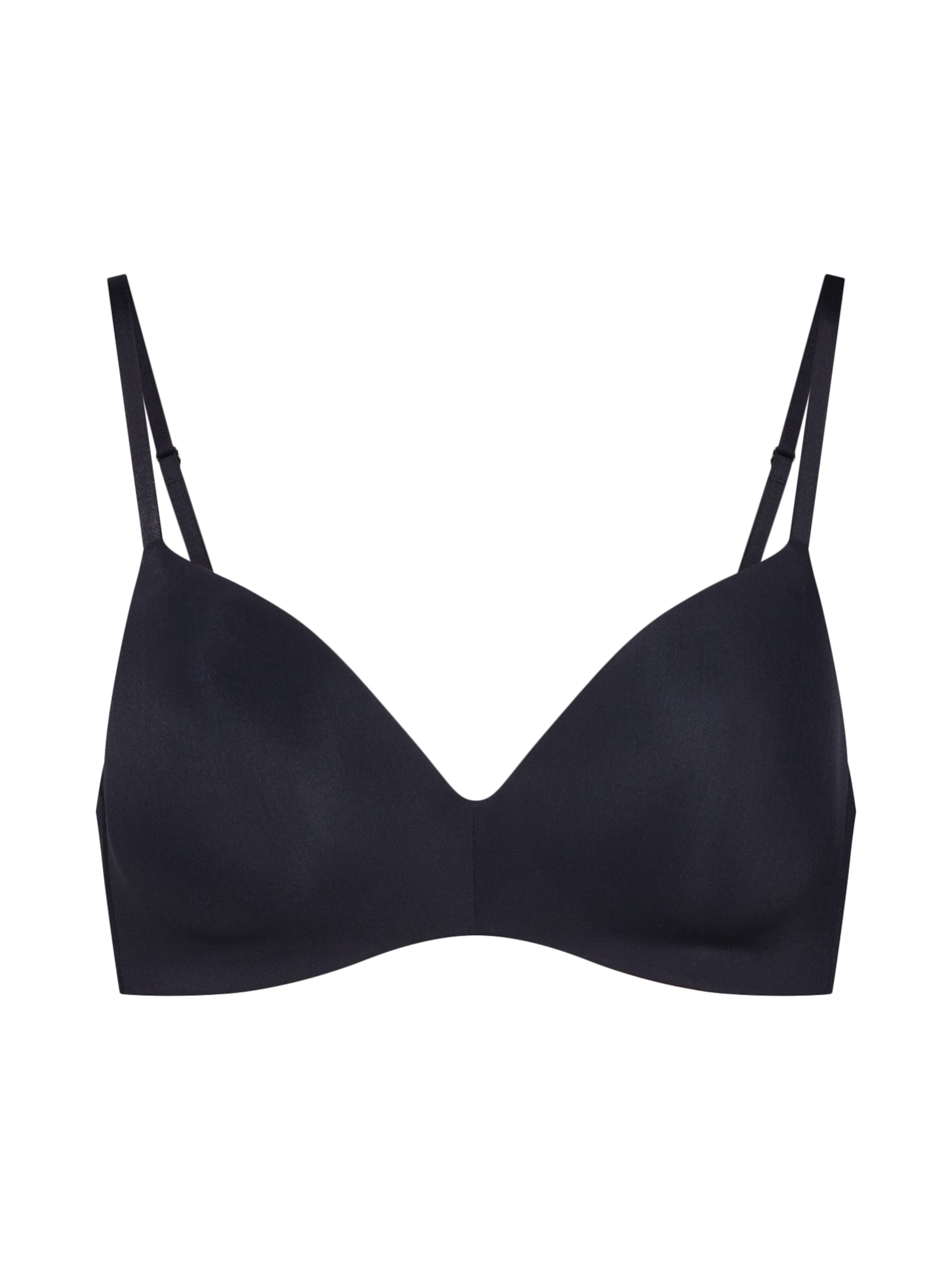 Skiny Σουτιέν για T-Shirt Σουτιέν σε μαύρο: μπροστά