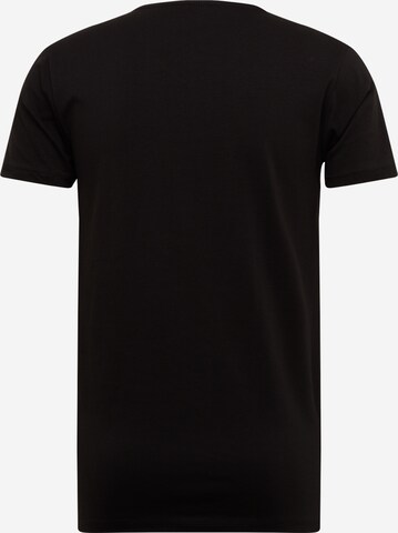 juoda Petrol Industries Standartinis modelis Marškinėliai