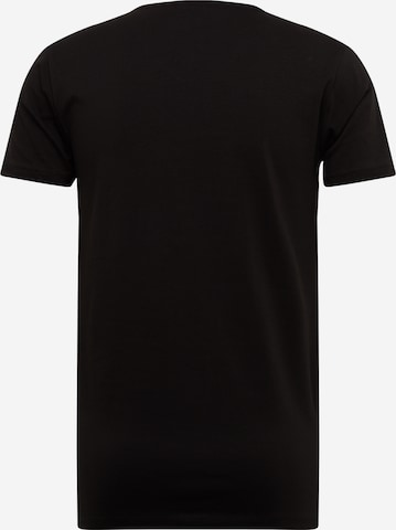 Petrol Industries Regular fit T-shirt i svart