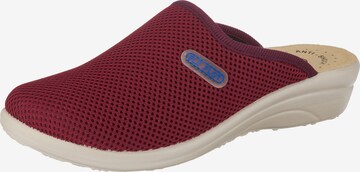 FLY FLOT Slippers in Red: front