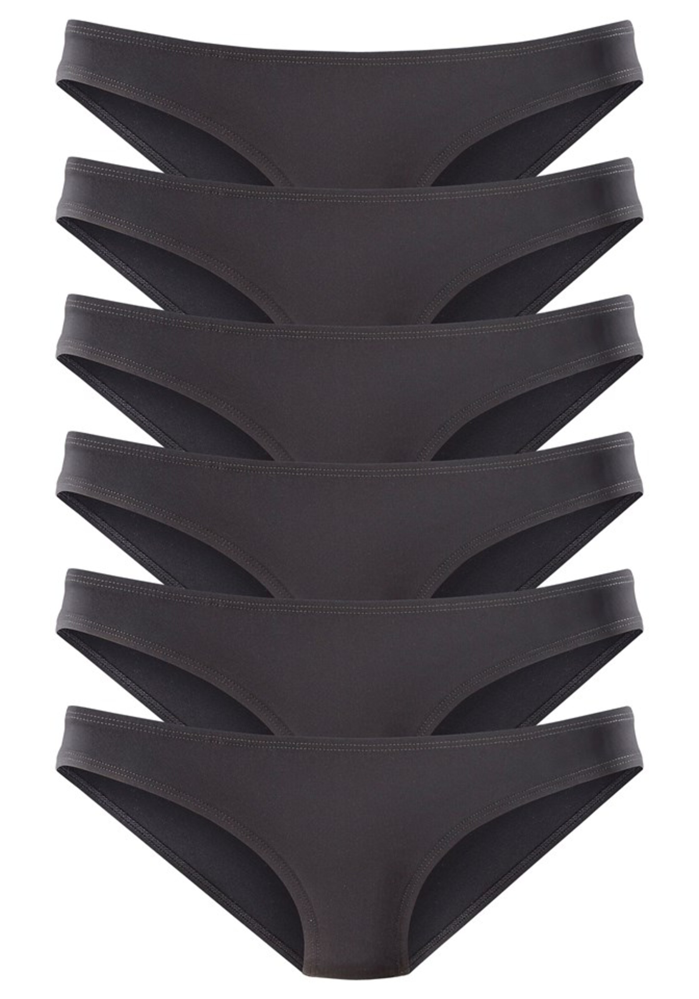 VIVANCE Slips in Schwarz: Vorderseite