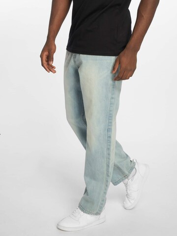 ROCAWEAR Loosefit Jeans 'Wed' in Blau