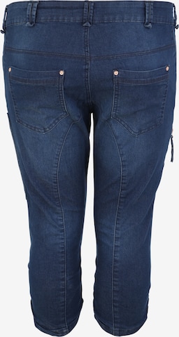 Zizzi Slim fit Jeans in Blue: back