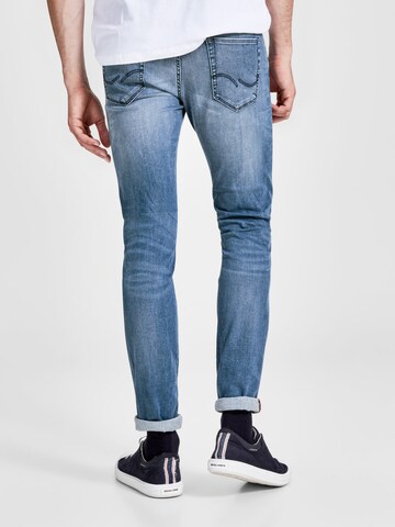 JACK & JONES Slimfit Jeans 'Glenn' in Blauw