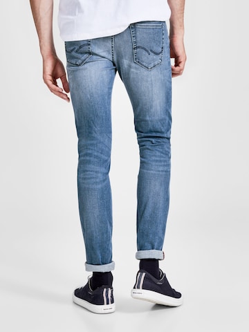 Slimfit Jeans 'Glenn' de la JACK & JONES pe albastru