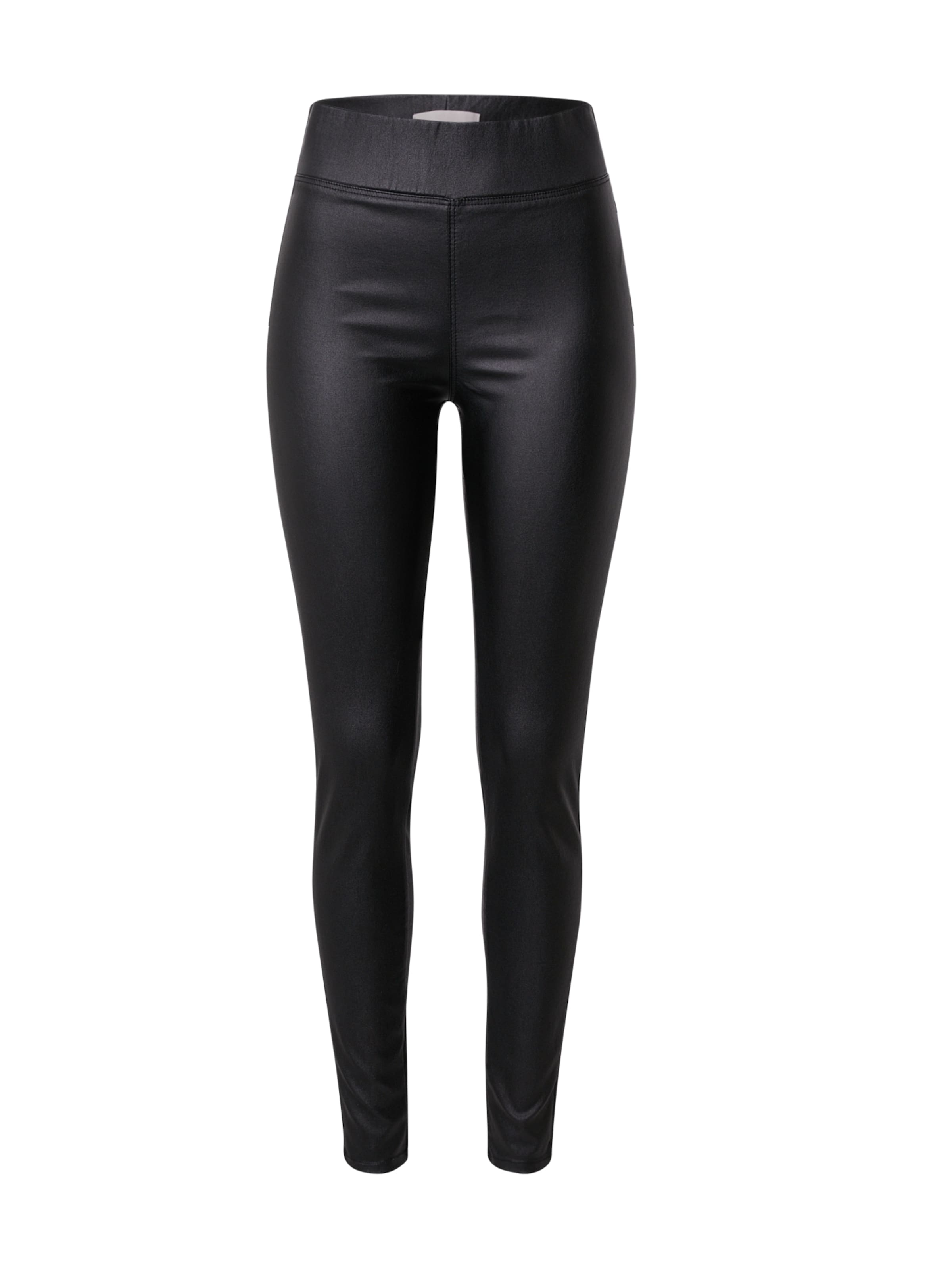 Freequent - Skinny Leggings 'Shannon Cooper' em preto: frente