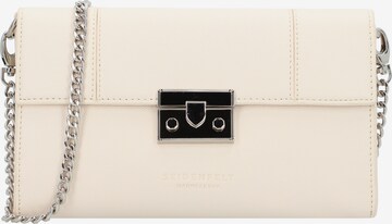 Seidenfelt Manufaktur Clutch in Beige: voorkant