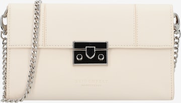 Pochette Seidenfelt Manufaktur en beige : devant