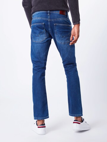 zils Pepe Jeans Standarta Džinsi 'TRACK': no aizmugures