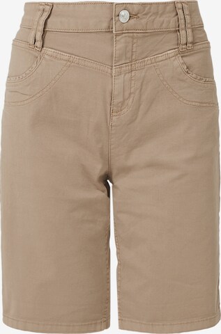 s.Oliver Shorts in Beige: predná strana