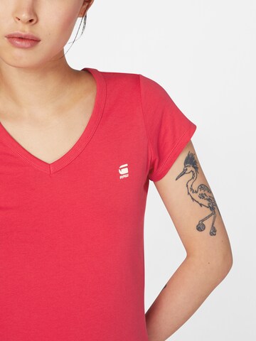 T-shirt 'Eyben V' G-Star RAW en rose