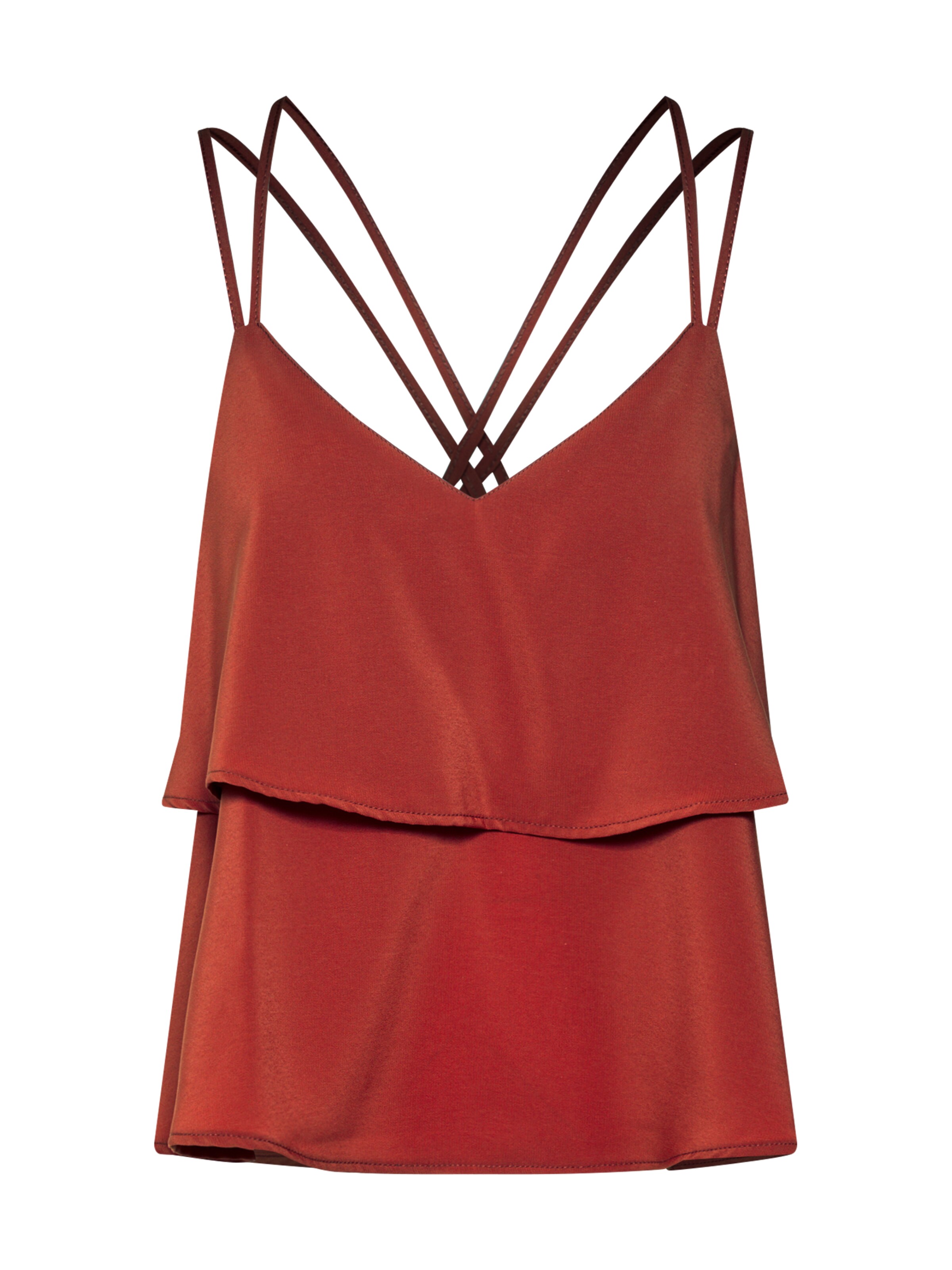 ABOUT YOU - Top 'Nena' in de kleur Roestbruin