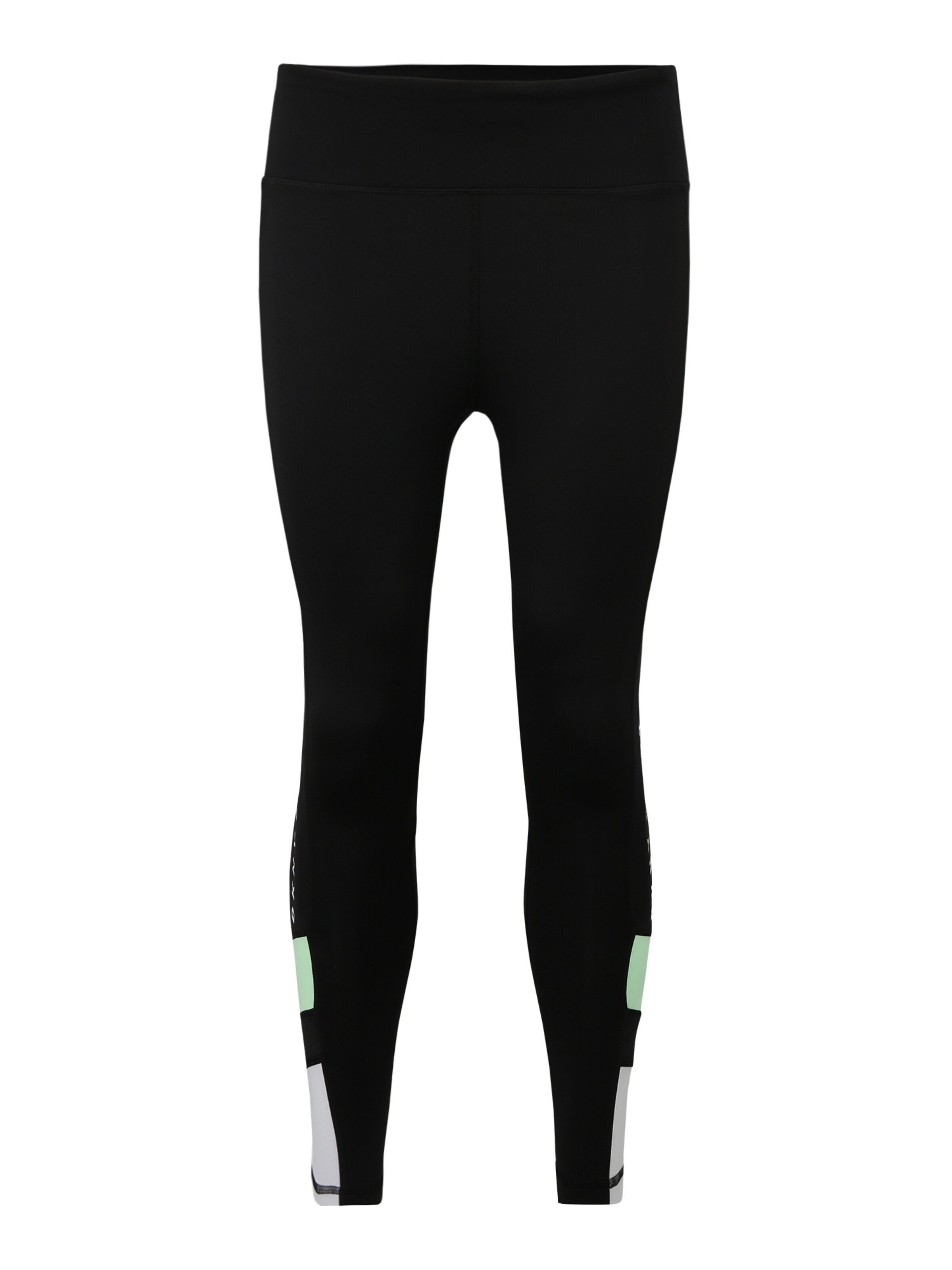 DKNY Sport - Tights 'HIGH WAIST 78 LEGGING W COLOR BLOCK' in schwarz