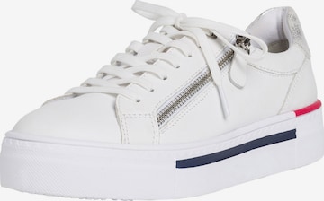 TAMARIS Sneakers laag in Wit: voorkant