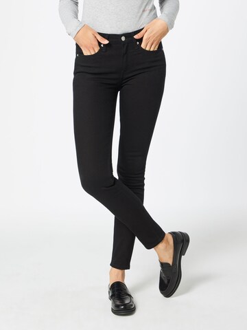 Skinny Jean '011' Calvin Klein Jeans en noir : devant