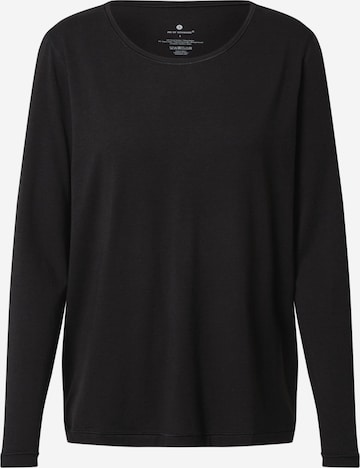 JBS OF DENMARK Pajama Shirt in Black: front